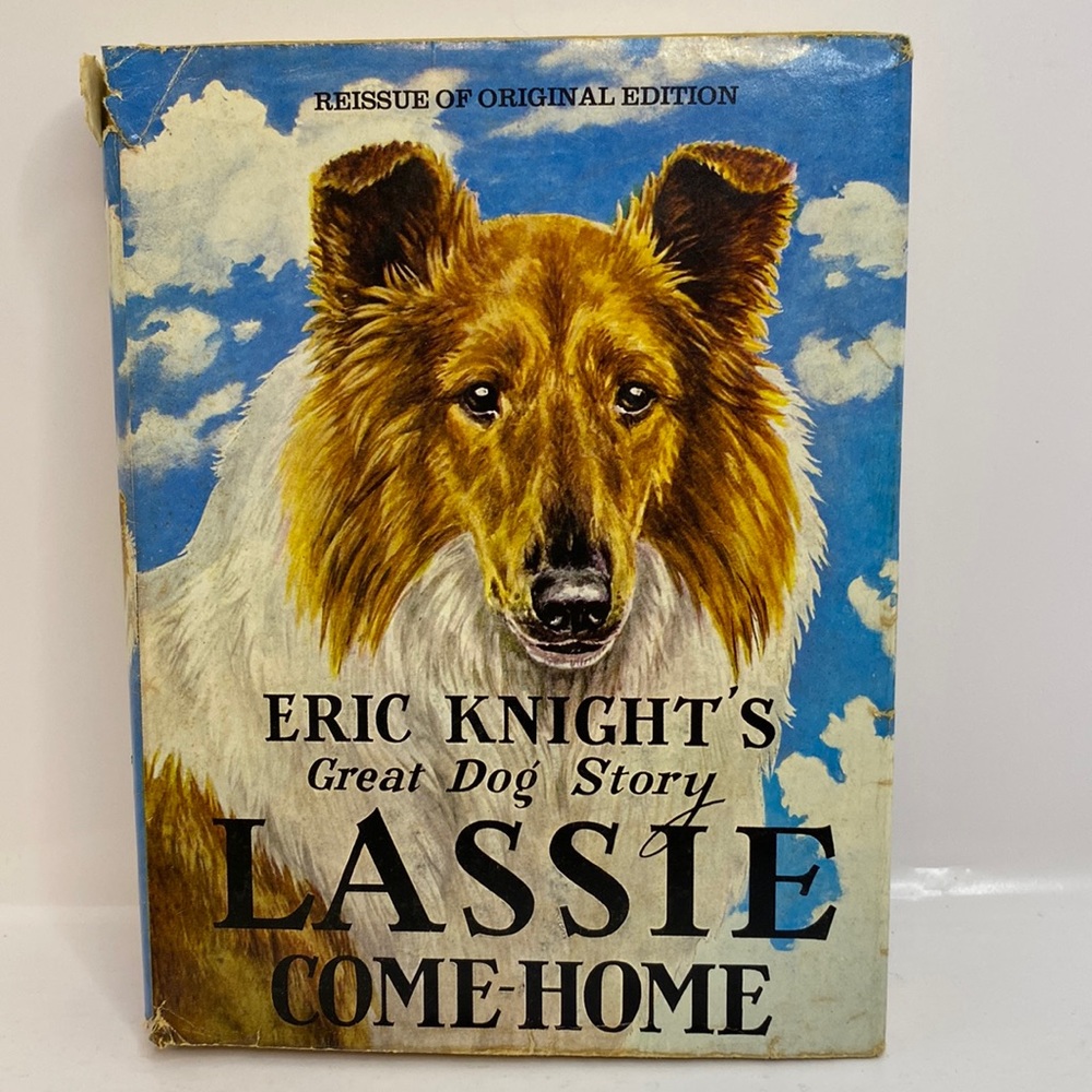 Vintage 1978 Lassie Come Home Eric Knight’s Great Dog Story